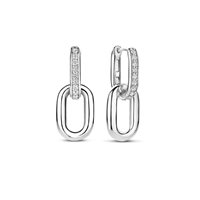 Earrings Ti Sento Milano Woman in Silver Zircone 7831ZI - 7831ZI